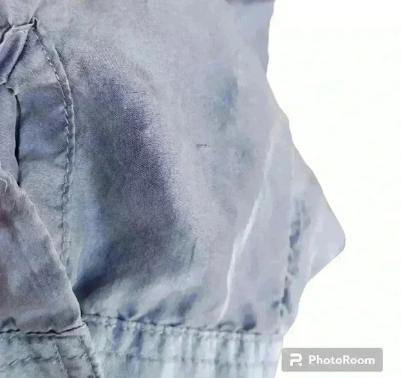 Bonjour Powder Blue Silk blouse - Picture 5 of 5